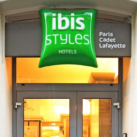 Ibis Styles Paris Cadet Lafayette Hotel Exterior photo